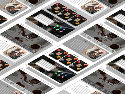 Caffe.in Landiing Page beans branding coffe coffe beans coffe beans web design illustration logo roast roasting