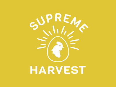 Supreme Harvest Branding Design B branding design illustration logo typography