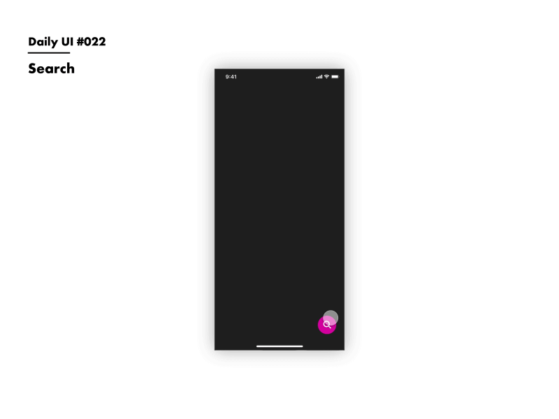 Daily UI #022 Search adobexd animation daily 100 daily 100 challenge dailyui search search bar search box