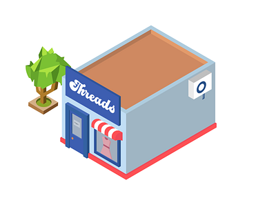 Isometric clothes shop clothes isometric illustration shop ux design