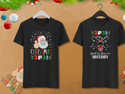 Christmas T-shirt design 2021