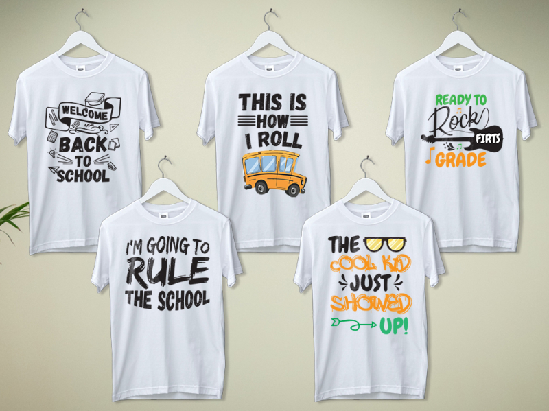 Back to school t-shirt design by Sameul Shajid on Dribbble