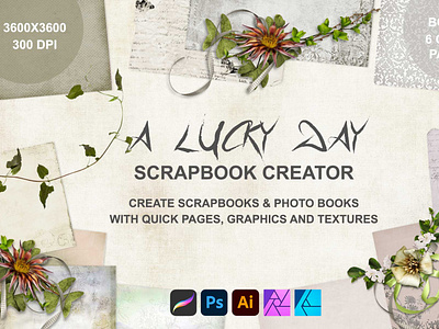 A Lucky Day Textures & Graphics  Scrapbook Creator