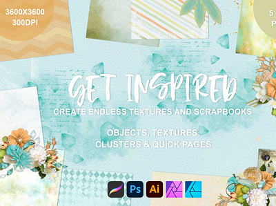 Get Inspired! Graphics & Textures graphic design illustration vintage vintage ephemera vintage scrapbooking