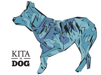 Kita the Dog illustration