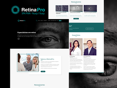 Site PWA RetinaPro nuxt pwa site spa vuejs