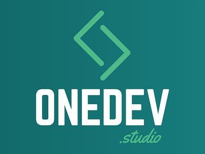 Logo Onedev.studio branding logo web