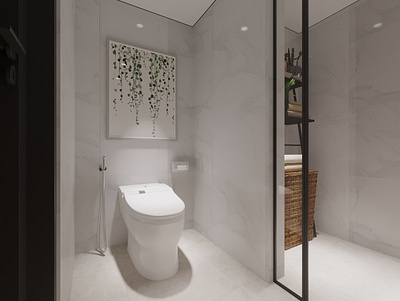 Bathroom Rendering furniture interiordesign interiorrendering