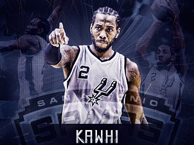 Wallpaper - Kawhi Leonard Career High by Omar on Dribbble