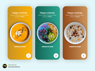 Cooking recipes app app design branding design food app graphic design icon typography ui ui design ux ux design
