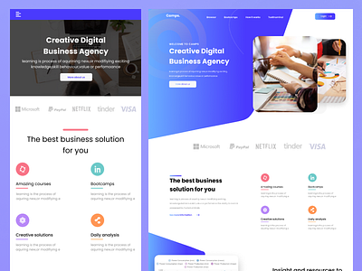 Creative Digital Agency website design app app design branding design designer graphic design illustration landing page logo motion graphics responsive design ui uiux ux uxui vector web app website