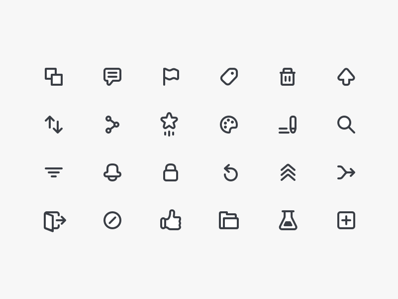Icon Collection by Steve Beagley on Dribbble