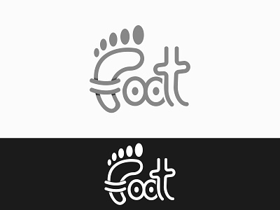 Foot wordmark logo design feet feet logo foot logo foot logo vector foot wordmark logo logo logo design logo folio logo free logo inspiration logo maker minimalist typography wordmark logo