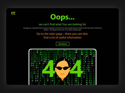 404 - Web Design with Illustration 404 design illustration shots ui vector