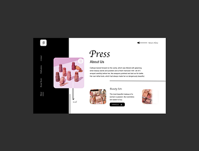 Press Cosmetic About Design design ui