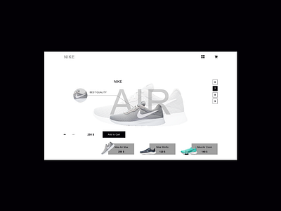 Nike Web Design