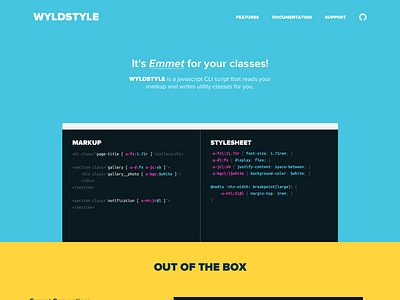 Wyldstyle - Emmet for your markup!