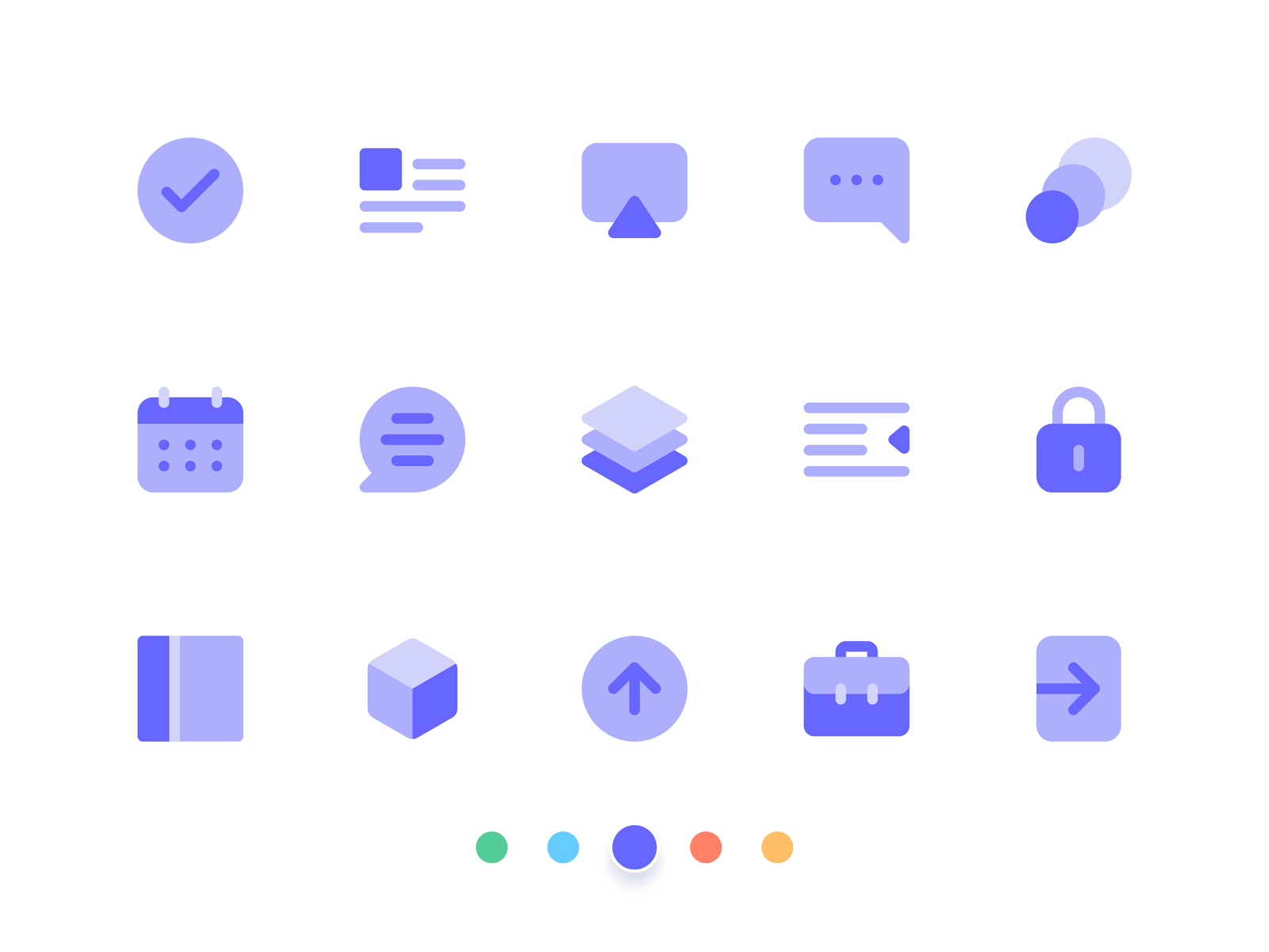 Unicons Monochrome brand colors colour scheme icon icon pack iconfont icons iconscout library monochrome symbols ui unicons ux vector web design