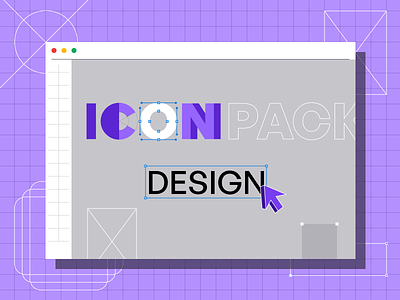 Blog Cover : Iconpack design article blog design icon iconography iconpack vector visual design