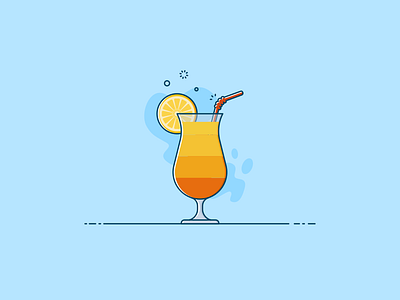 Mocktail beverage cocktail drink flavour garnish glass juice lemon mocktail straw