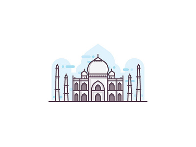 Agra building city heritage landmark monument mosque taj taj mahal wonder