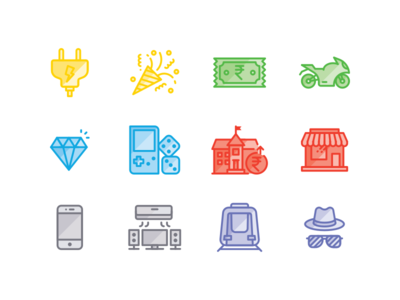Online Store icon pack