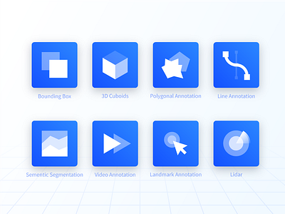 Annotation Tool Icons annotation bounding box cuboid icon icons iconstyle lidar sementic segemntation tool