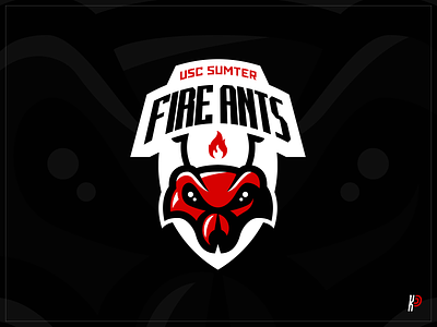 USC Sumter Fire Ants Logo Update branding design logo mascot mascot logo sports logo team logo