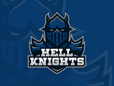 Hell Knights Mascot adobe branding esports illustration illustrator knights logo mascot vector