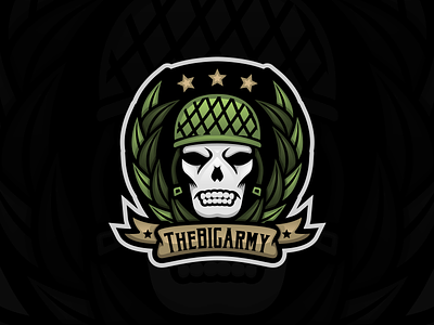 Big Army Mascot Logo