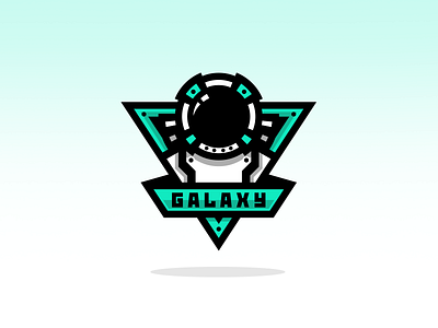 Astronaut Mascot Logo astronaut brand branding design galaxy illustrator logo mascot team logo