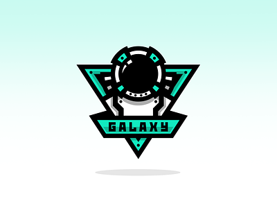 Astronaut Mascot Logo