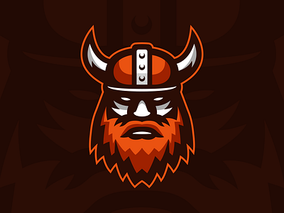 Viking Mascot brand branding design esports gaming helmet illustrator logo mascot norse team logo viking