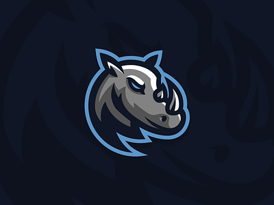 Rhino Mascot Logo