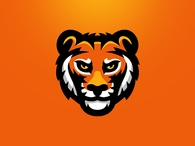 Tiger Mascot Logo brand branding illustration logo mascot sports logo team logo tiger