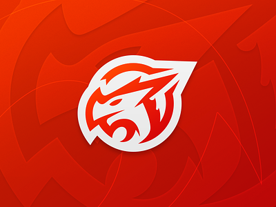 Dragon Logo brand branding design dragon esports gaming illustrator logo team logo