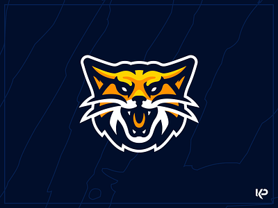 Wildcats Mascot Logo brand branding design illustration logo mascot mascot logo sports logo team logo wildcats