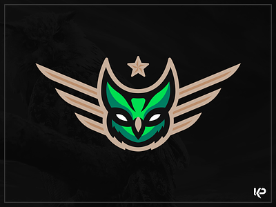 Owl Mascot Logo