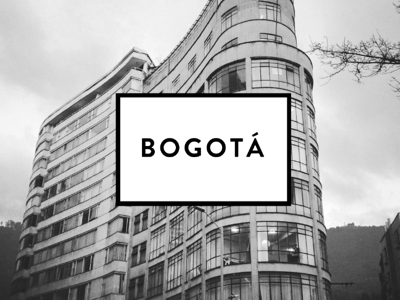 Bogotá Photography design photography typography