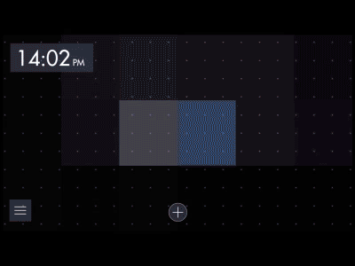 Grid Window 3dsmax ae animation blocks concept gif grid hologram kinect scifi ui