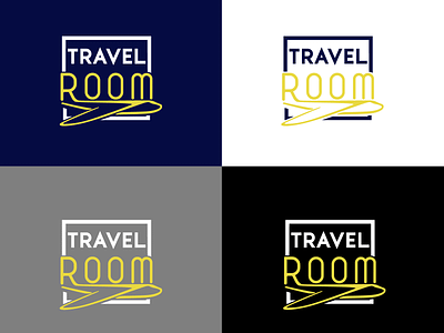 Travel ROOM- Logo branding design graphic design identity illustration logo room symbol travel vector