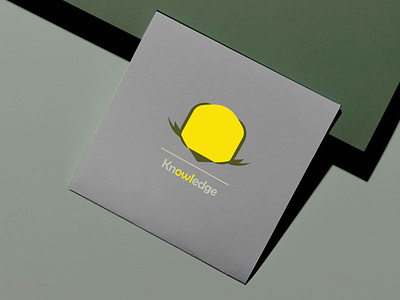 Logo-Knowledge branding design graphic design illustration knowledge logo mockup owl vector