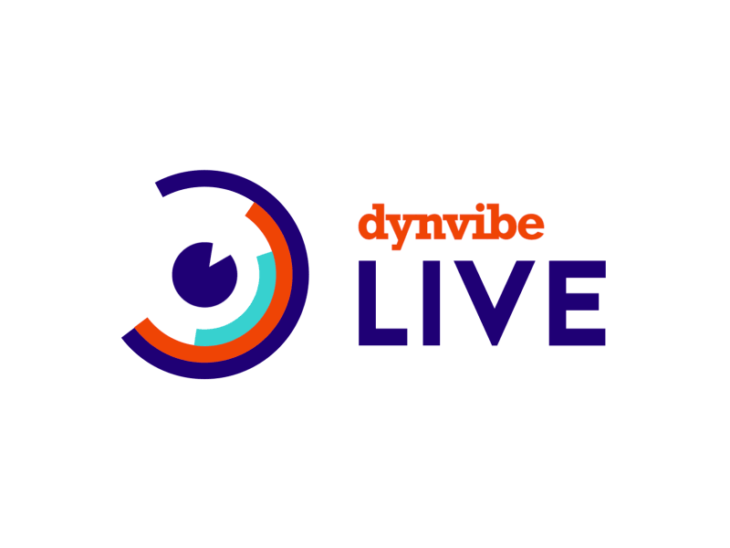 Logo : Dynvibe Live animated animation dynvibe france gif live logo star up void