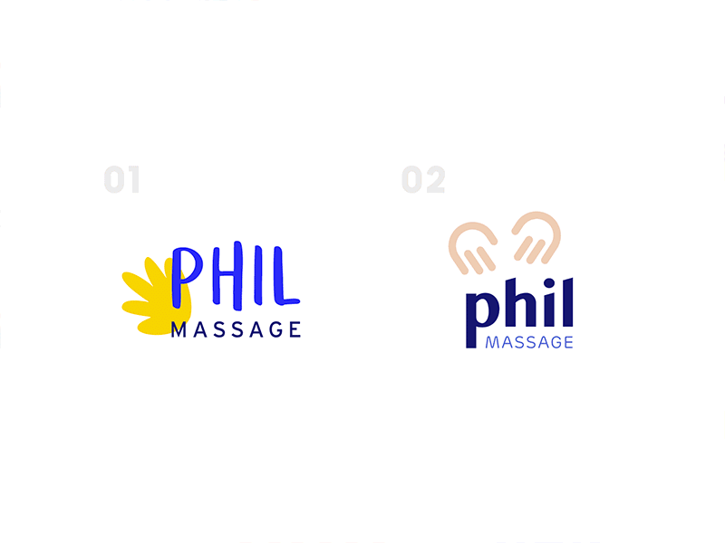 Phil Massage - Logo try