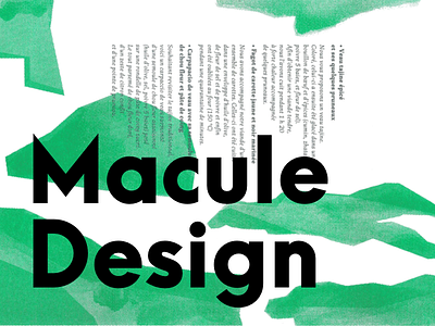 Macule design abstract anais maxin ma77design macule