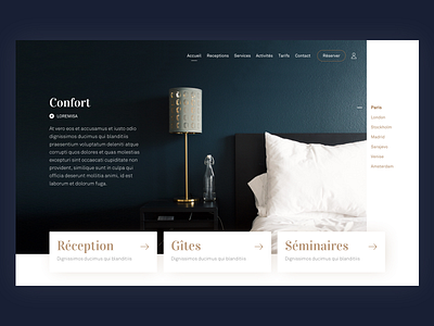 UI Concept - Hotel 2