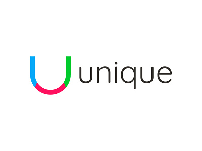 Letter U logo