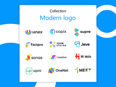 Modern Logo collection branding creative logo graphic design logo logo collection logo design logo folio modern logo