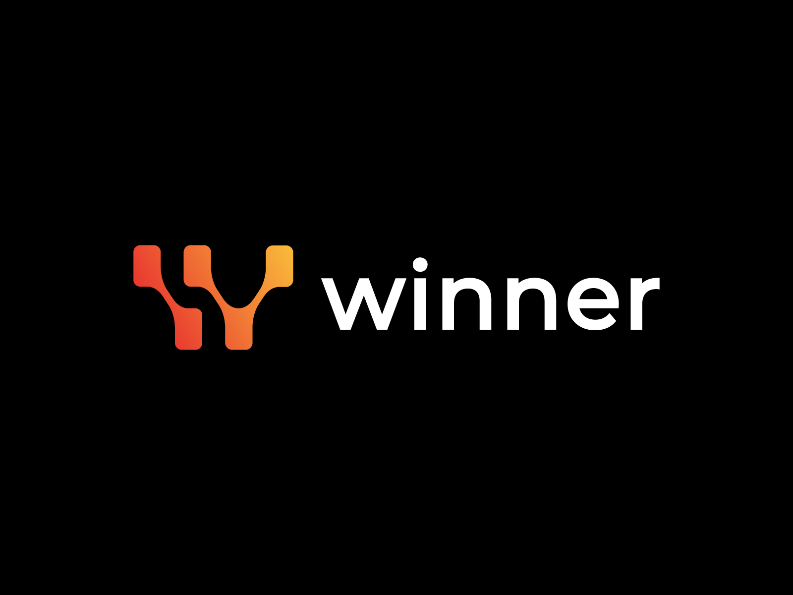 Winner Latter w logo by Nupur Akther - Logo Designer on Dribbble