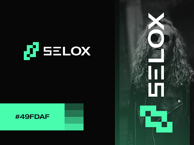 Selox logo brand mark branding branding identity creative graphic design latter s logo logo design modern logo